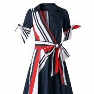 Red, White, & Blue Nautical Style Dress by Venus, Size 4